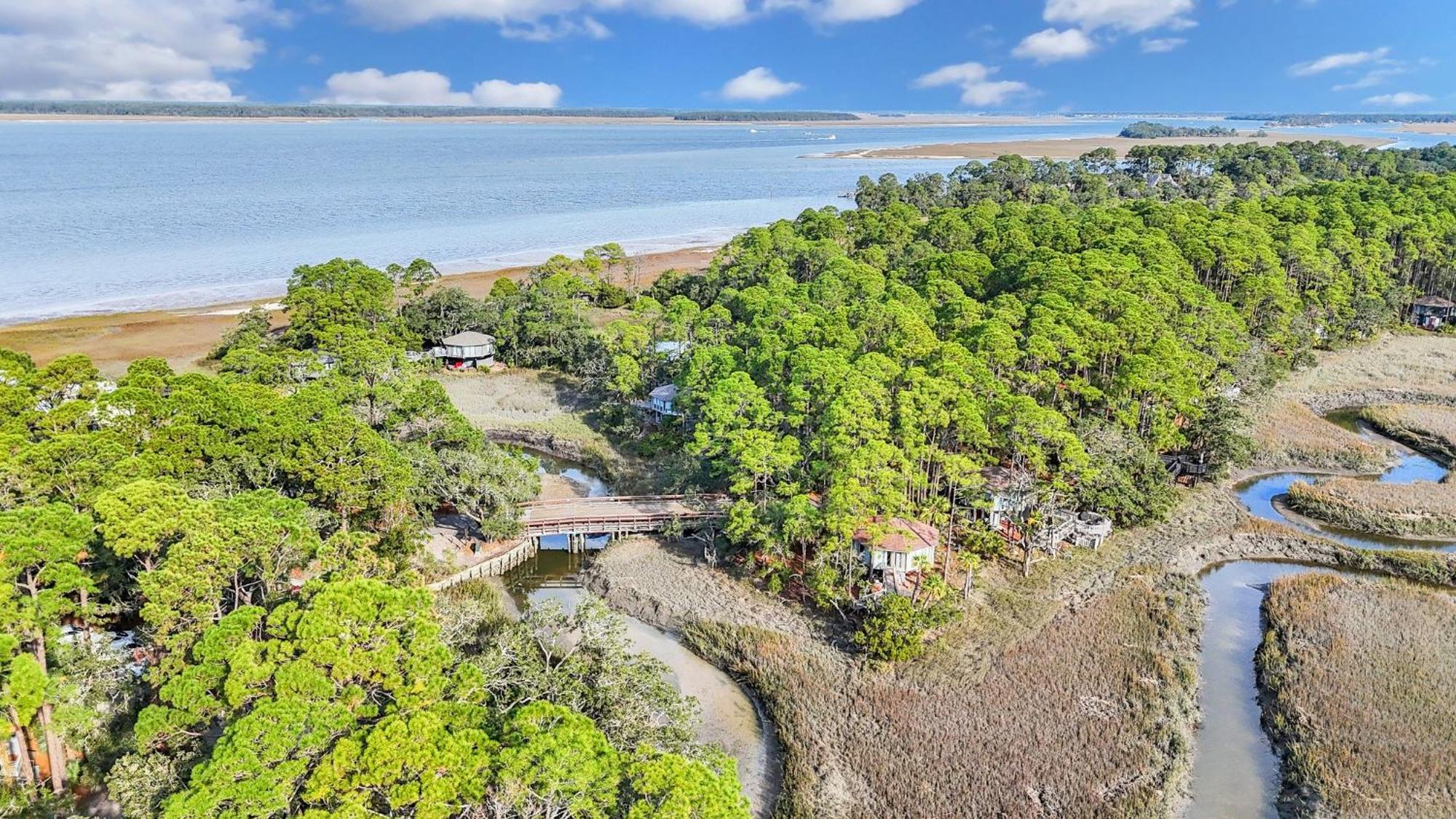 فيلا A Magical Treehouse By The Sea! هيلتون رئيس جزيرة المظهر الخارجي الصورة